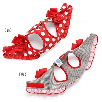 ペットパラダイス　ミニーマウス 赤と白の水玉模様 ペット用ベッド Amazon | ペットパラダイス 犬 ハーネス ディズニー ミニー