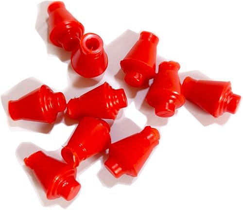 Miniatura 5 de LEONARK Puntas de espada de práctica de esgrima, puntas de repuesto de goma para espada (solo para cuchillas de práctica), paquete de 10