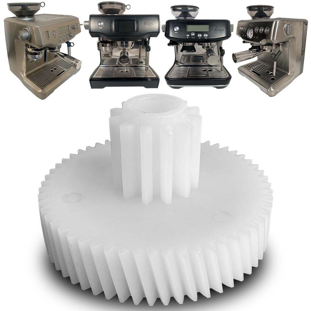 Replacement Grinder Drive Gear for Sage & Breville Espresso Machines & Grinders – Precision POM (polyoxymethylene) Superior to Nylon & 3D Printed Gears