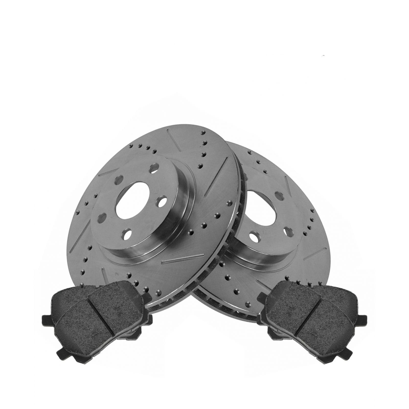 Amazon.com: Bnyifoqi 4pcs Front Posi Semi-Metallic Brake Pad Set  