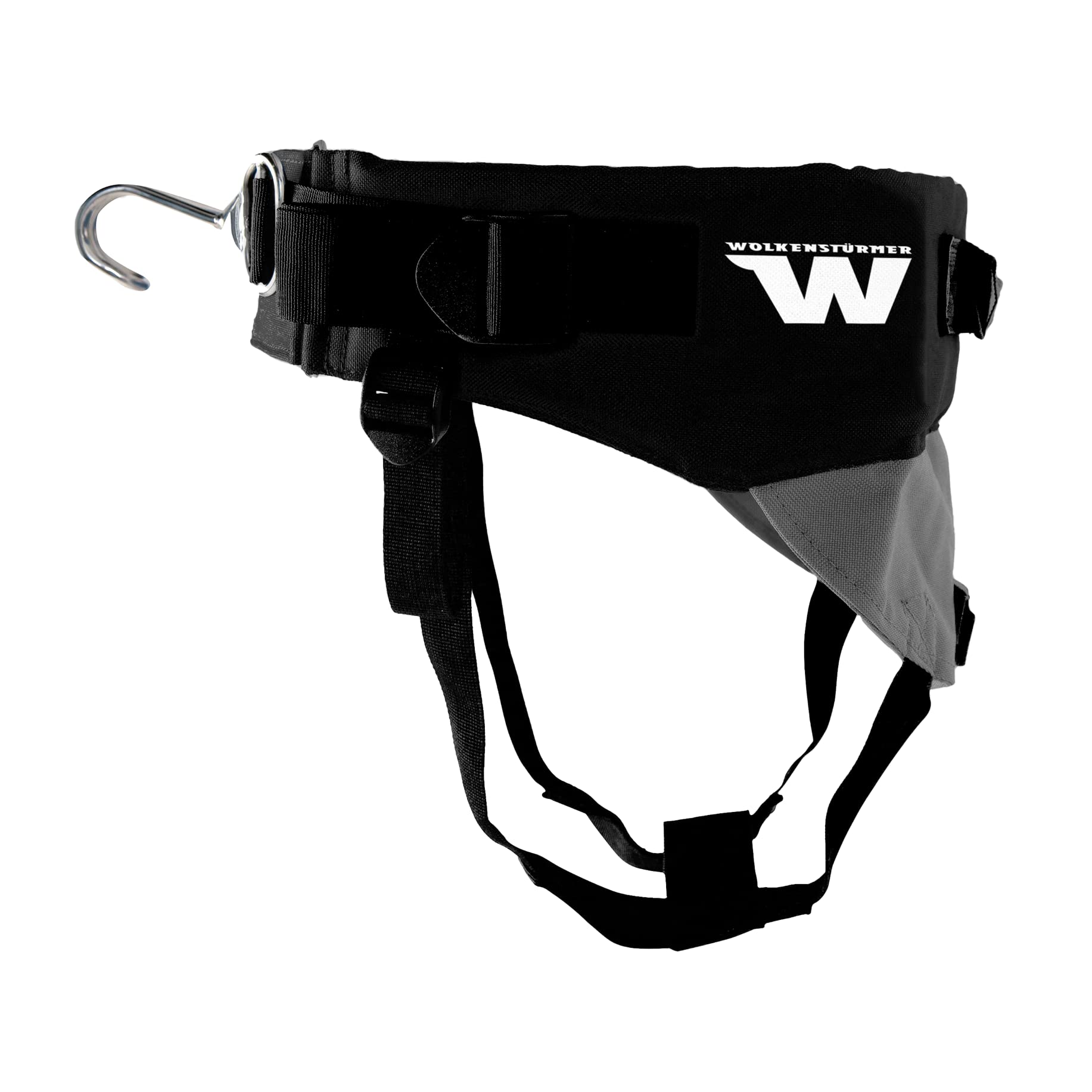 Wolkenstürmer Trapezio universale (nero) per Harness Fix – Taglia universale S-XL – Imbracatura per aquilone trapezoidale unisex