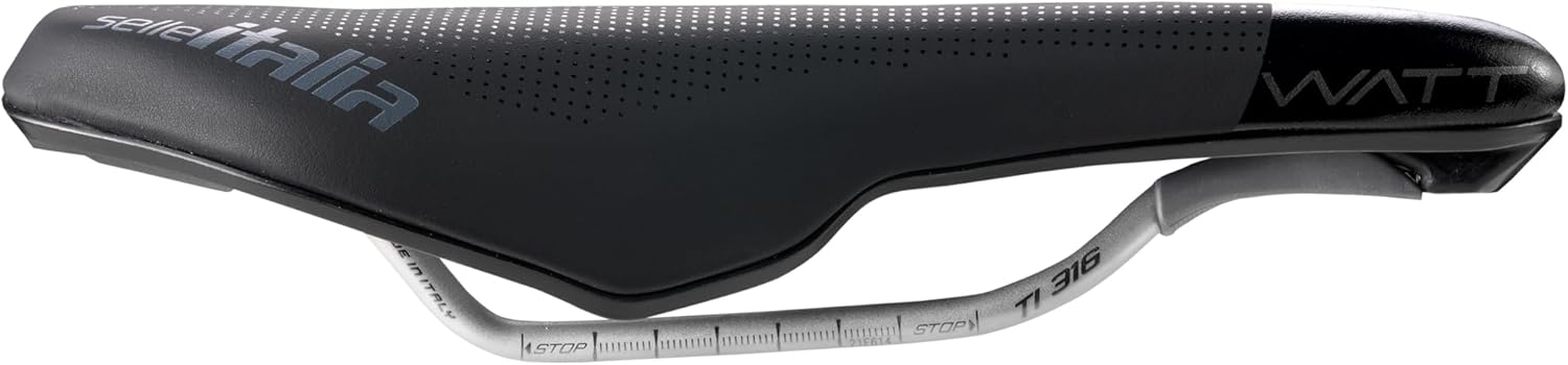 Selle Italia, WATT Gel Superflow, Saddle, 255 x 135mm, Unisex, 235g, Black