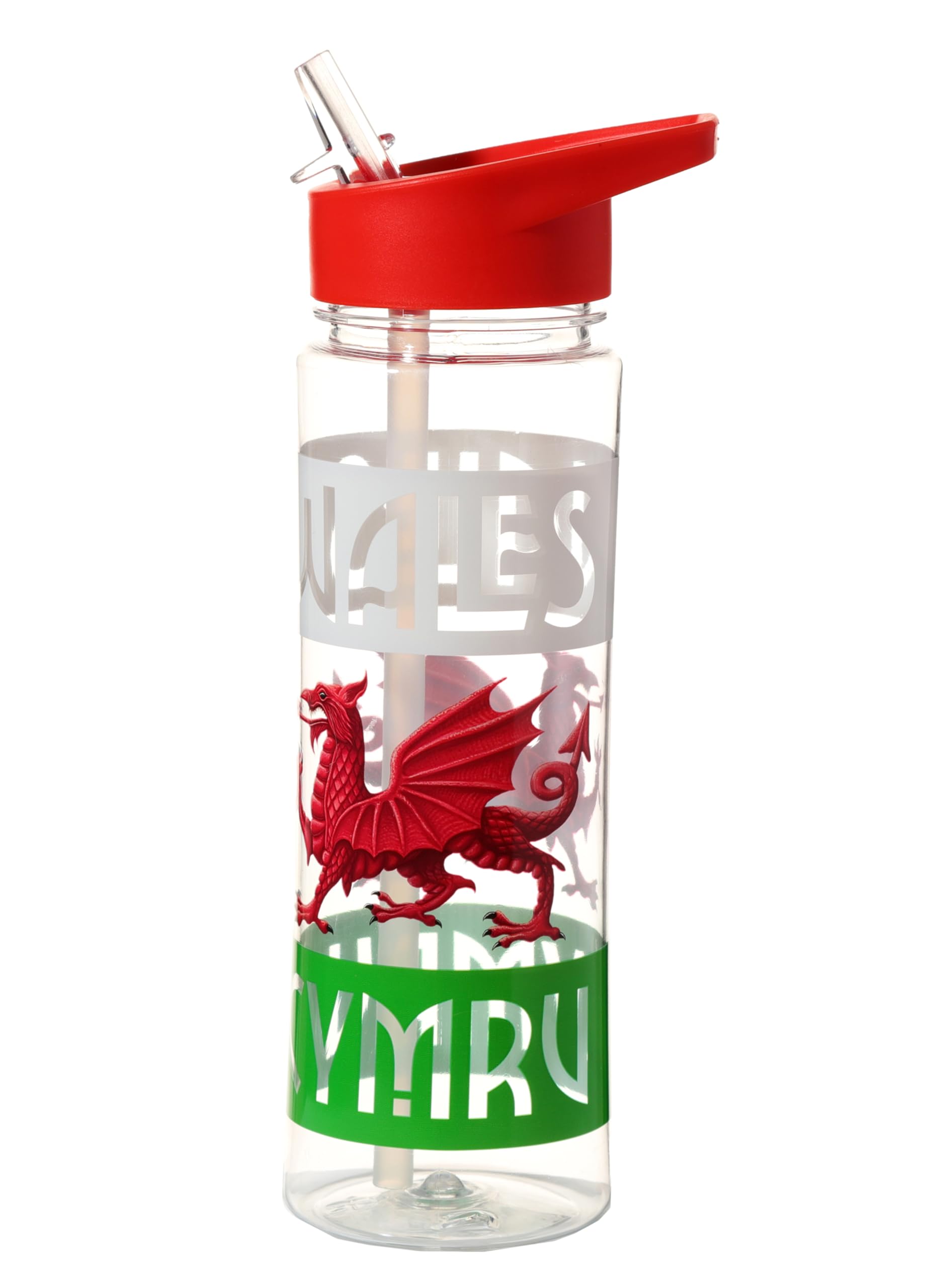 Puckator Reusable Welsh Dragon Wales Cymru 550Ml Water Bottle
