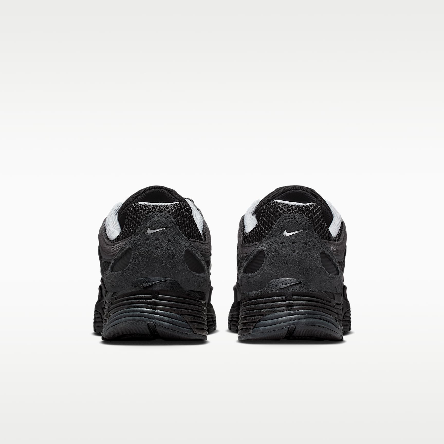 Nike P-6000 - Zapatos de ante para hombre (antracita/cromo/plateado metálico/negro)