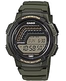 Casio Serie WS-1800 | Orologio digitale | Verde | Illuminatore a LED con luce di emergenza | Allarme | Ora mondiale | Calendario automatico completo