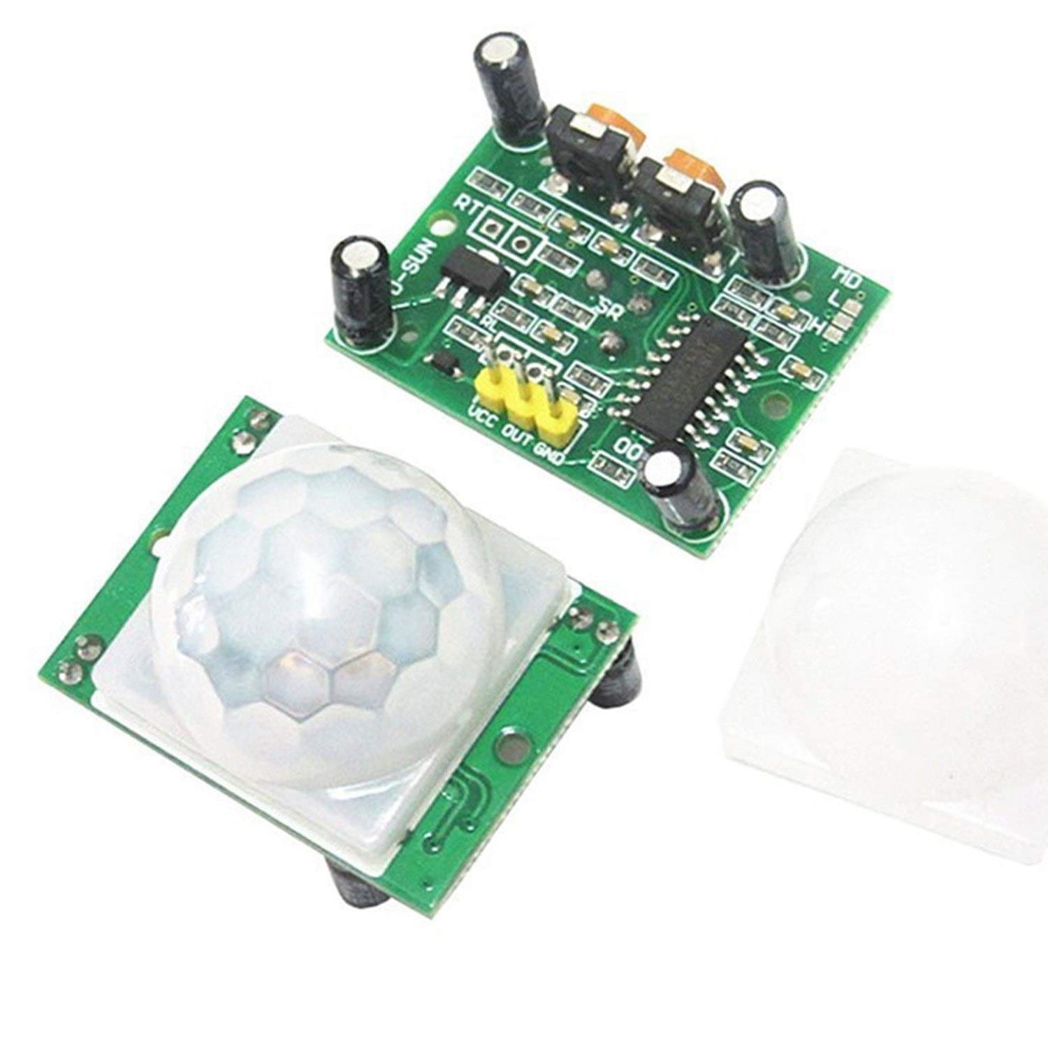 Buy 5V SeeKool HCSR501 Human Body Sensor Module Pyroelectric Infrared