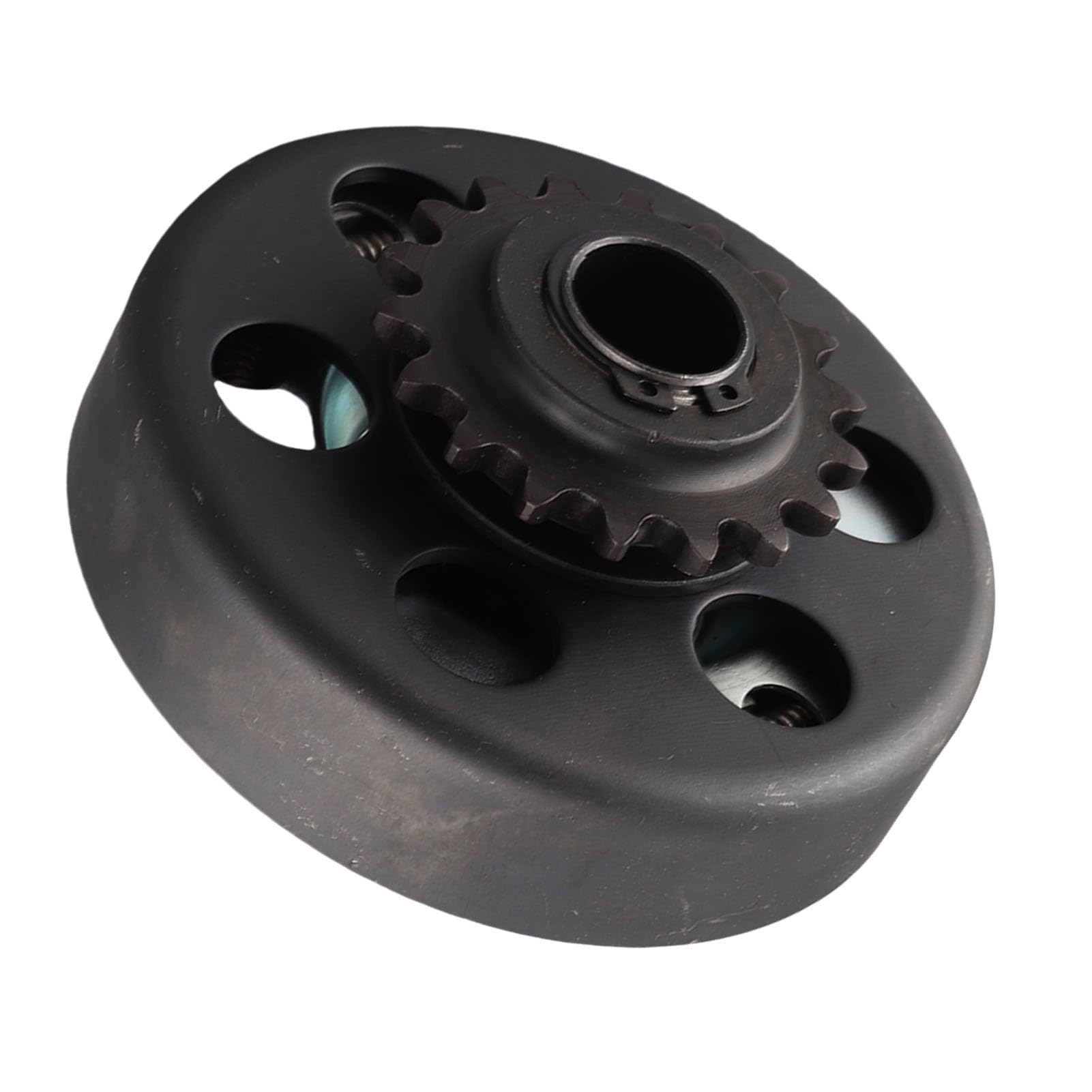 Keenso Embrayage Centrifuge 18 Dents, Chaîne 20 Mm 35, Embrayage Moteur en Alliage Métallique Haute dureté pour Quad, Karting et Mini-moto, avec une Réponse Sensible et une Installation