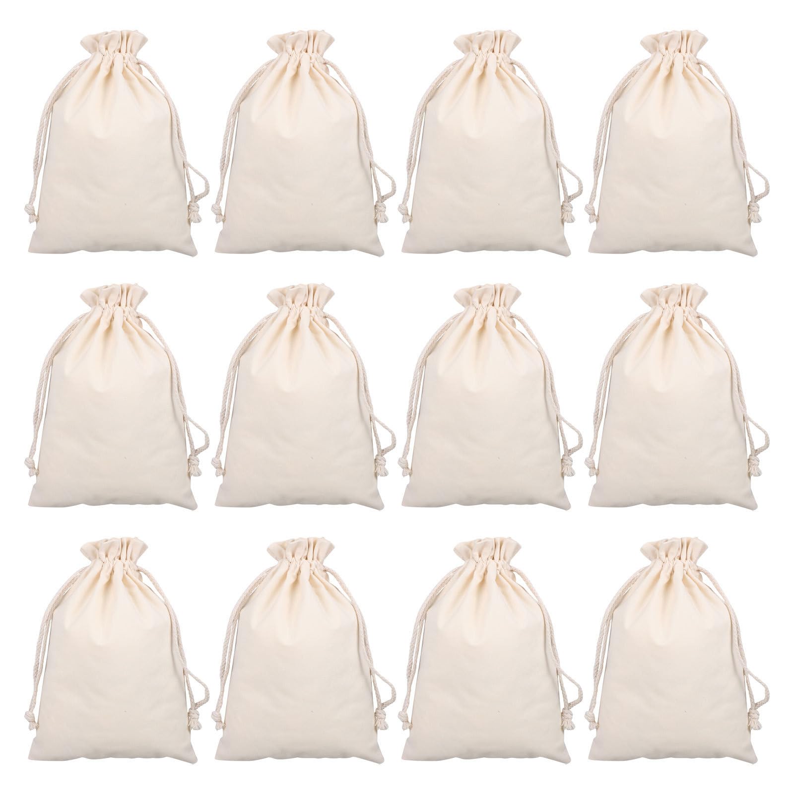 Bolsas de algodón con cordón para organizar maletas y viajes compactos