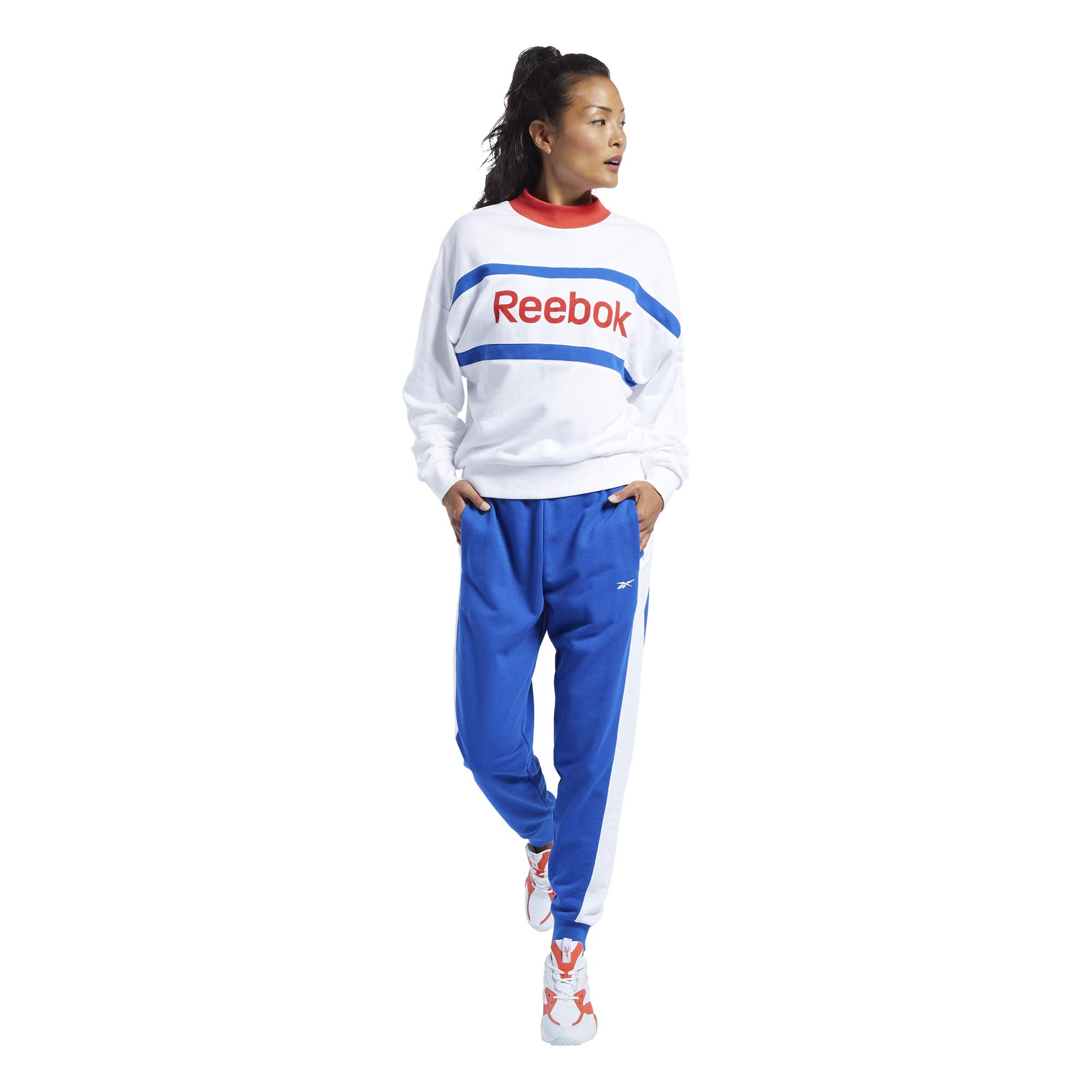 Reebok Te Linear Logo Crew TS Set Sport,Women, Womens, FQ3179, Humble Blue,  XXS : Amazon.com.au: Clothing, Shoes \u0026 Accessories