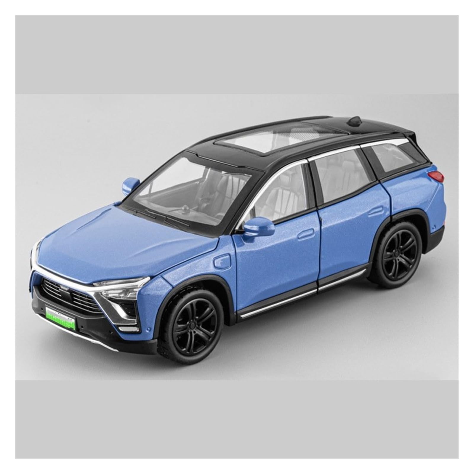 MOCALUX Scale Die-Cast Model Car 1:32 For NIO ES8 Alloy Die Casting Model Car Ornaments(Blue)