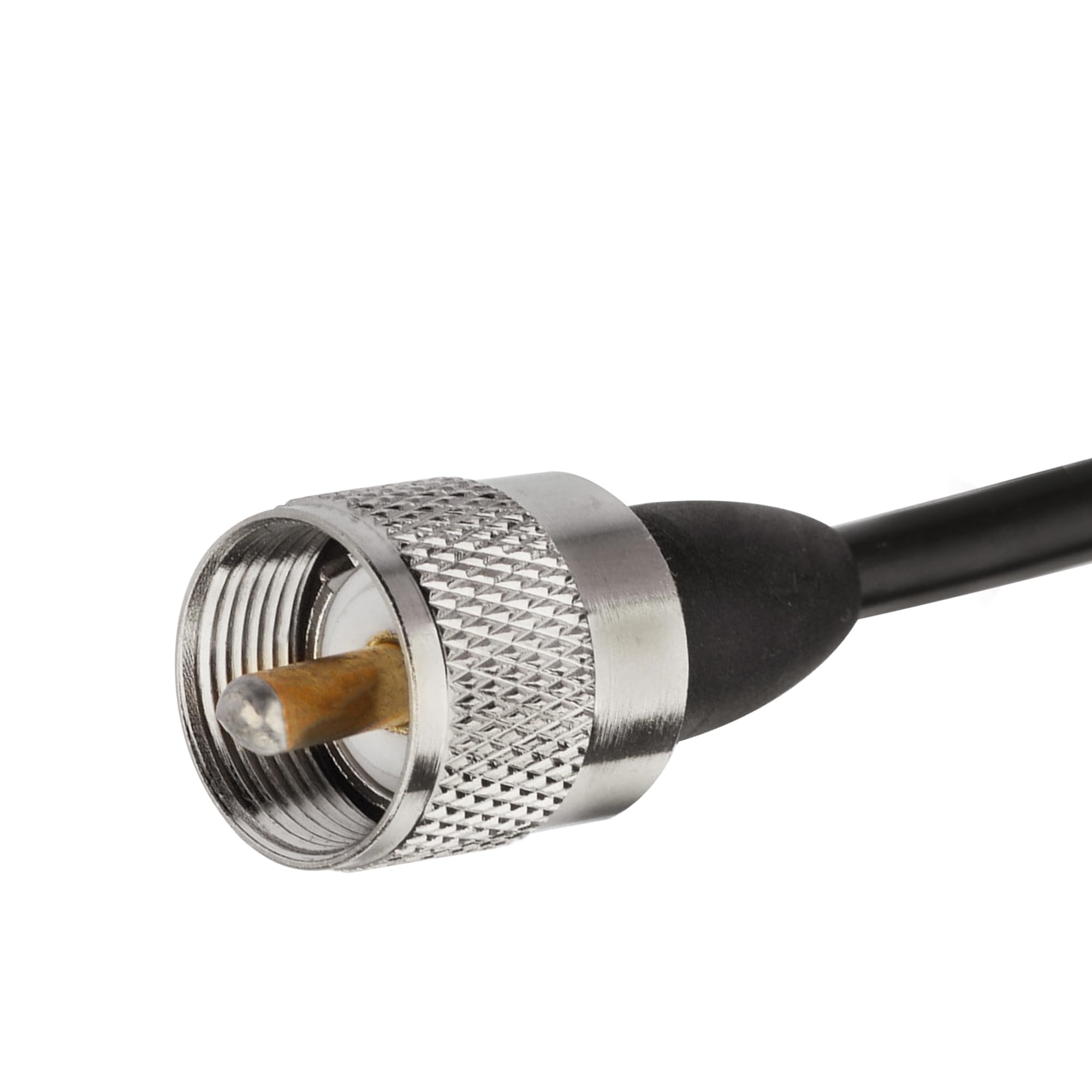 Premium Magnetic Mount Antenna Base for Car Mobile Radios with 5M RG-58 Cable, PL259 Plug, and SO239 Female Connector - Heavy Duty 55mm Diameter Base for Ham Radio, CB, and Two-Way Radios