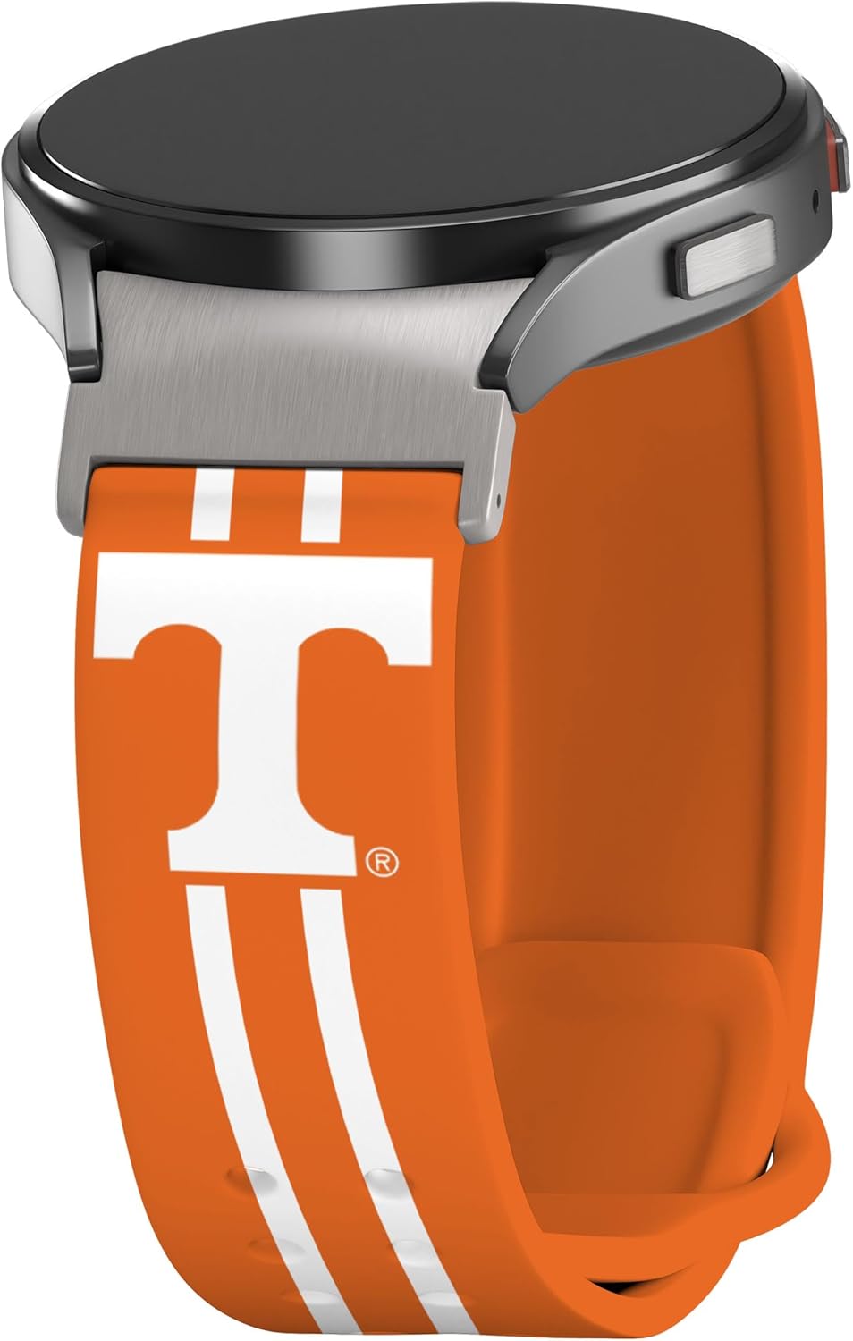Affinity Bands Tennessee Volunteers HD Fitted Watch Band Compatible with Samsung Galaxy Watch 4-7 (Long Stripes)