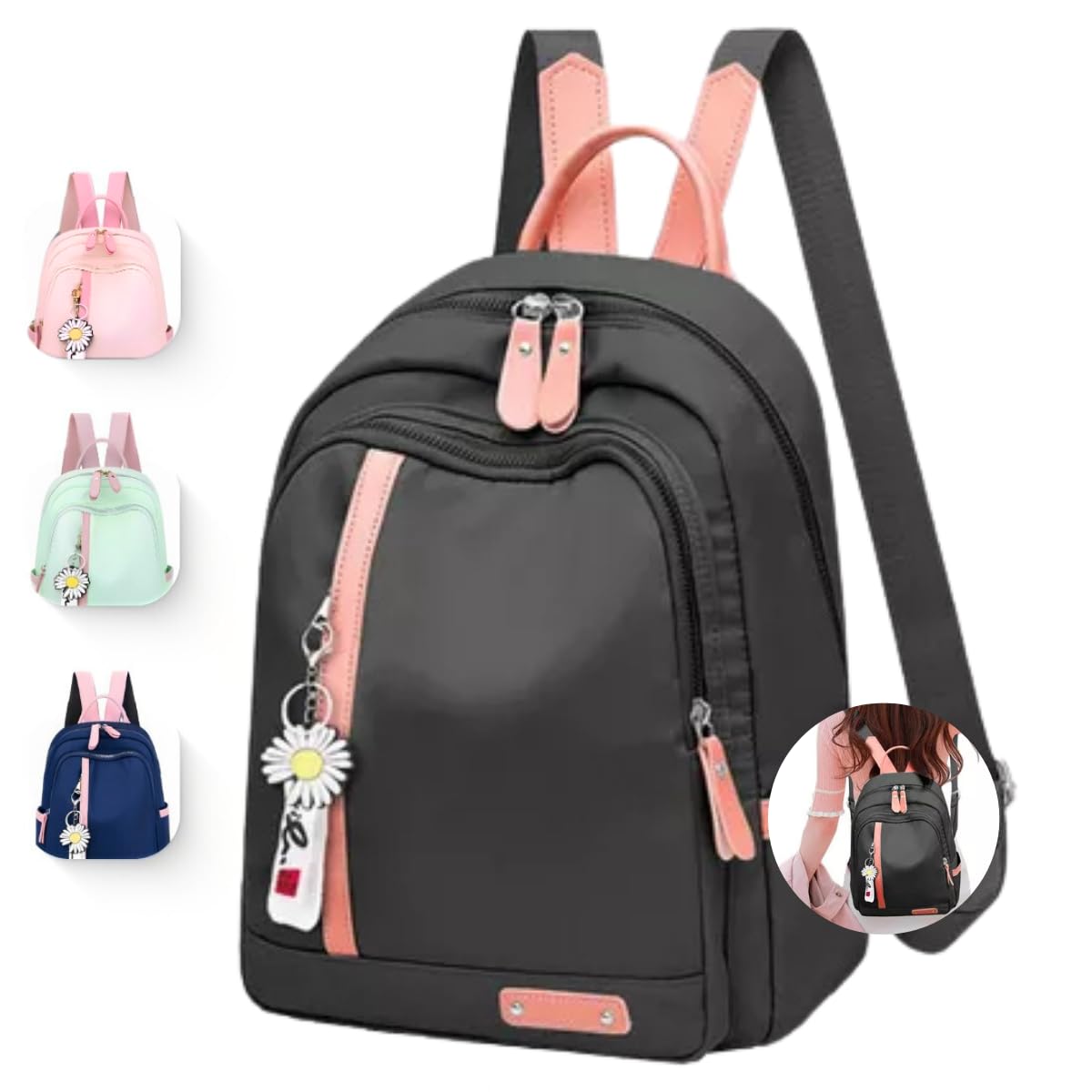 Mochila Feminina Escolar Trabalho Reforçada Bolsa Mulher Passeio Ajustável em promoção! Veja a oferta e mais achadinhos de Bolsas 8 Hoje é o melhor dia para comprar Mochila Feminina Escolar Trabalho Reforçada Bolsa Mulher Passeio Ajustável com aquele preço maroto! Promoção! Aproveite a oferta! 8
