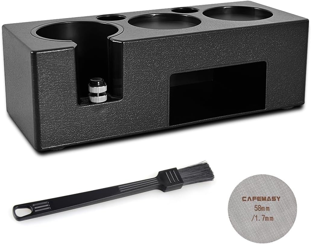 Espresso Tamping Station Portafilter Holder Coffee