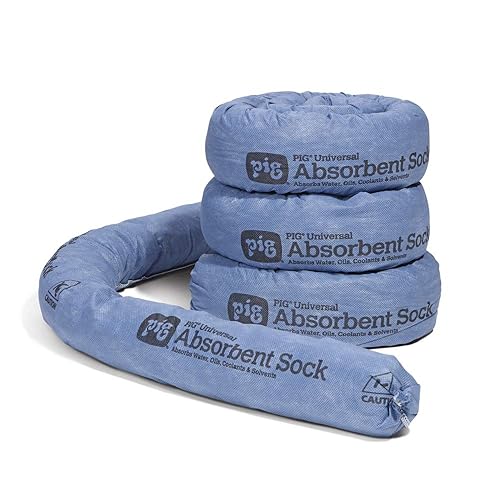 Rollo absorbente resistente al moho New Pig PIG105-BL color azul 12 unidades Azul 4