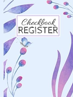 Checkbook Register: Banking Ledger Book
