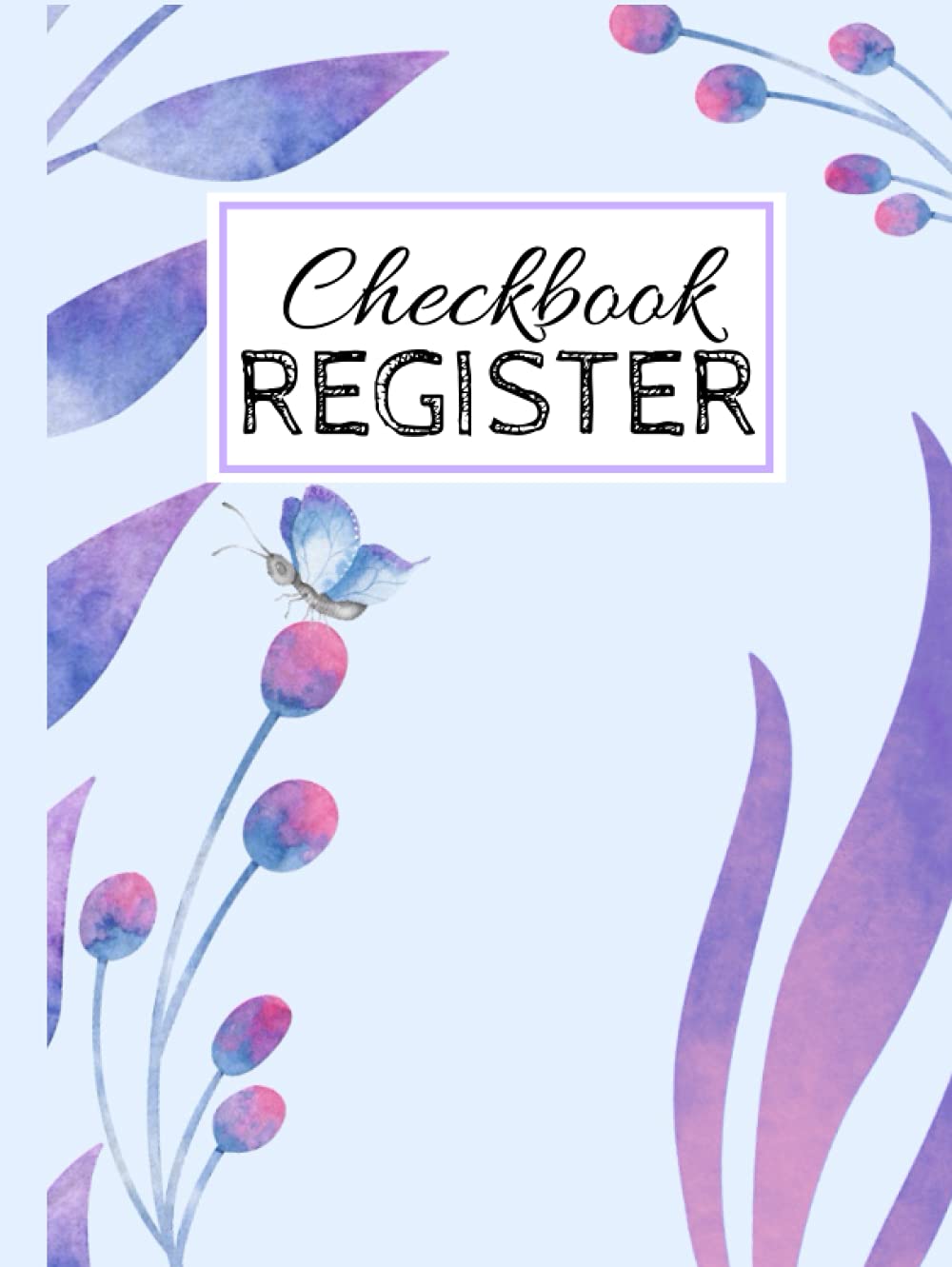 Checkbook Register: Banking Ledger Book