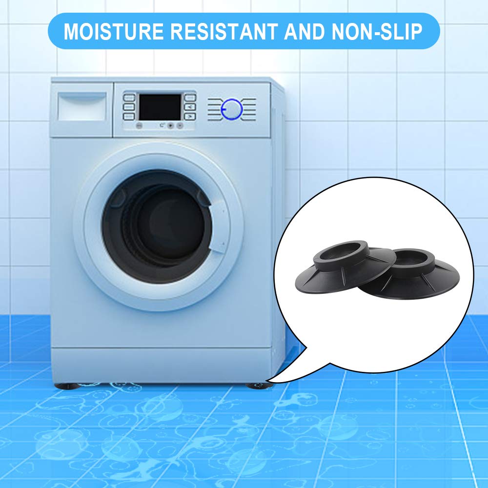Washing Machine Vibration Dampener Pads Anti-Vibration Mats, 4Pcs ...