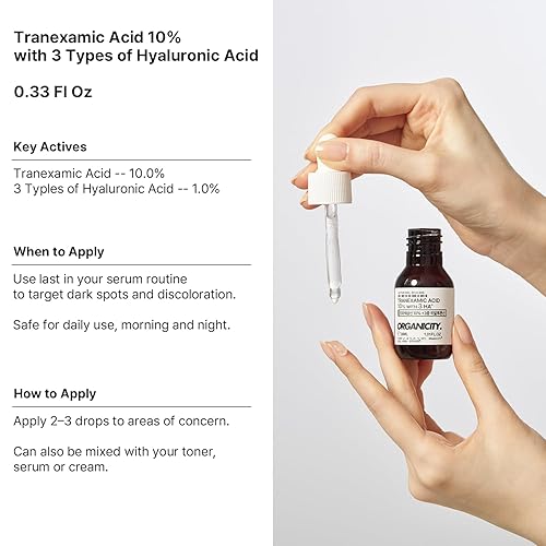 Miniatura 7 de Organicity Discovery - Kit de suero  Ácido oligohialurónico molecular ultrabajo  Niacinamida 20% + 3 tipos de ácido hialurónico 1%  Ácido