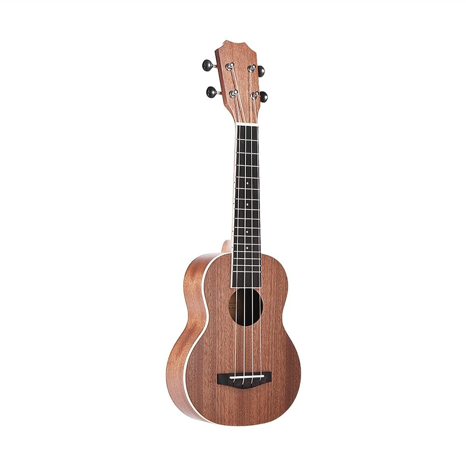 Ukulele koncertowe Początkujący Ukulele 21- calowy Zestaw Akustycznych Sopran Ukulele Zestaw Sapele Torba Do Przenoszenia Drewna Z Clip- on Cleaner