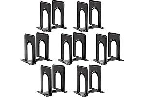 Batman Bookends: 7 Pairs of Heavy-Duty Metal Bookends for Shelves