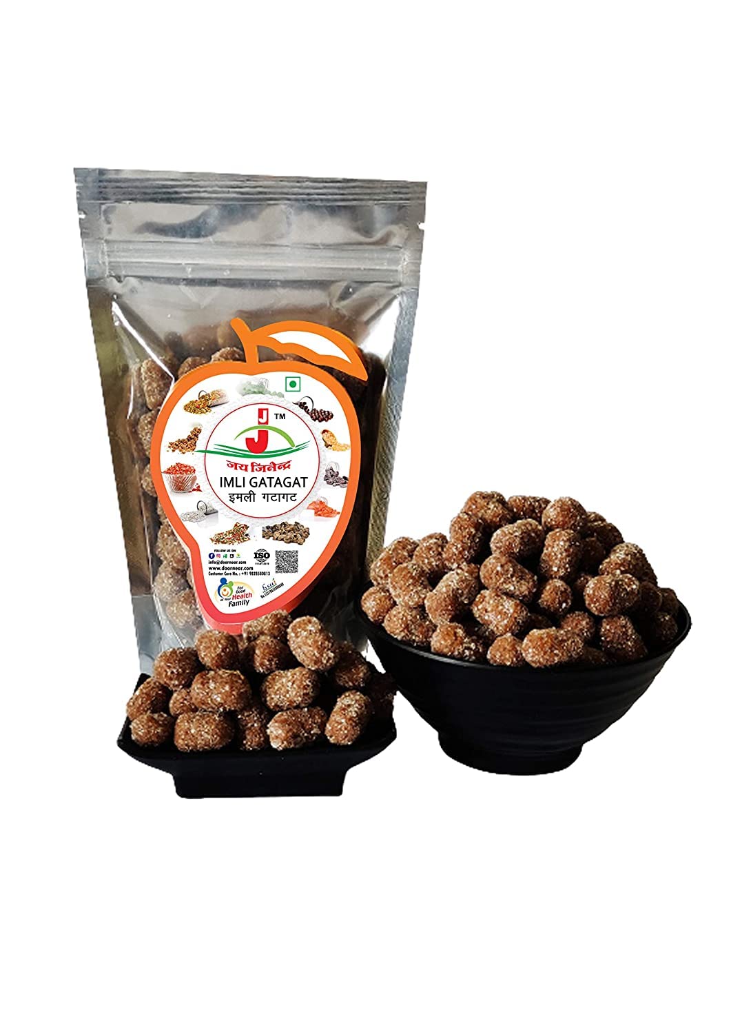 Jai Jinendra Imli Gatagat Candy (Khatta Mitha Swad)(Churan) 400 gm