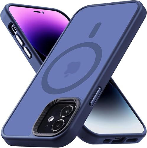 Vista 402 de Funda para iPhone 11, a prueba de golpes, para iPhone 11, protección contra caídas de grado militar, carcasa protectora rígida delgada translúcida