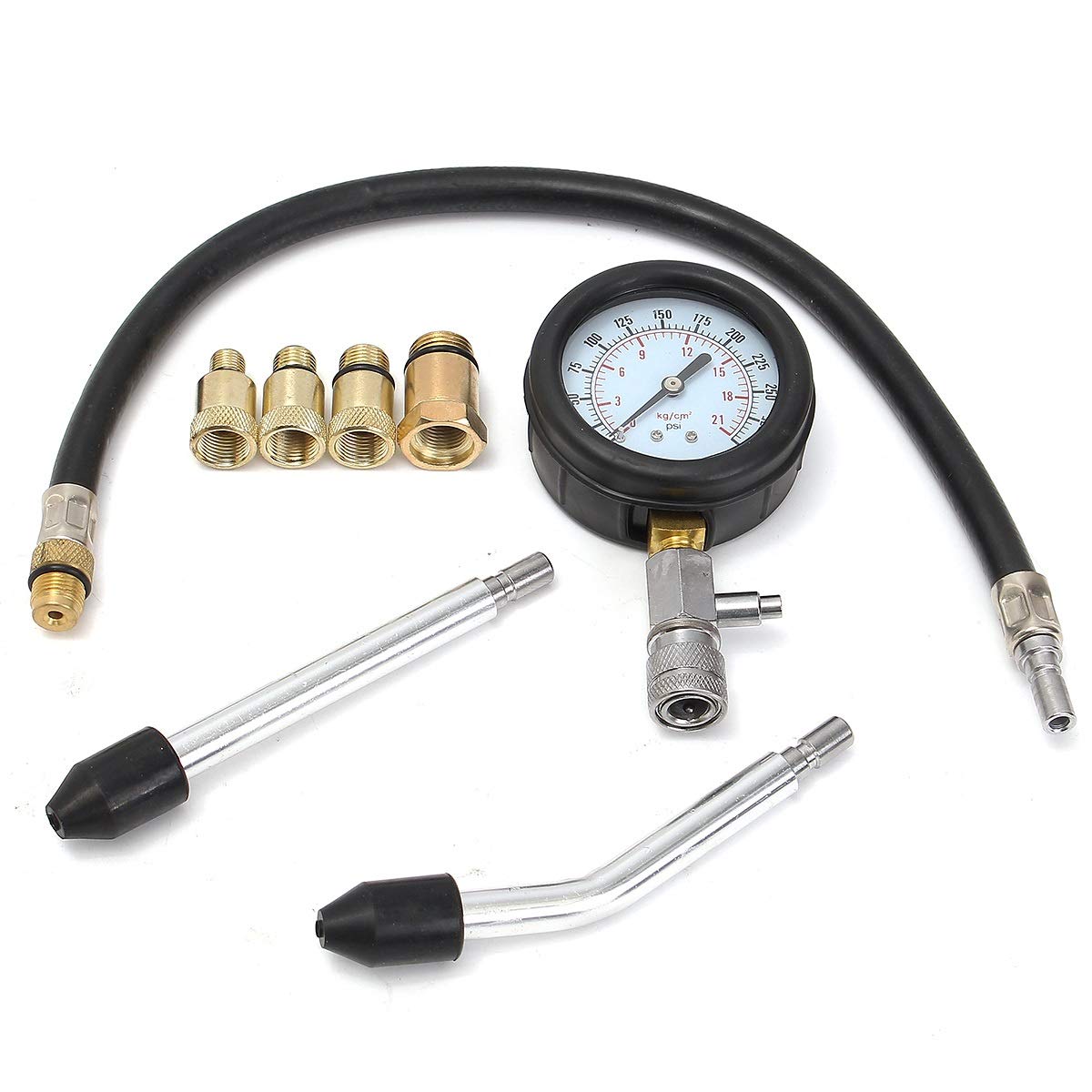Buy YUXUJ Car Tester Petrol Engine Pressure Gauge Tester Kit Set