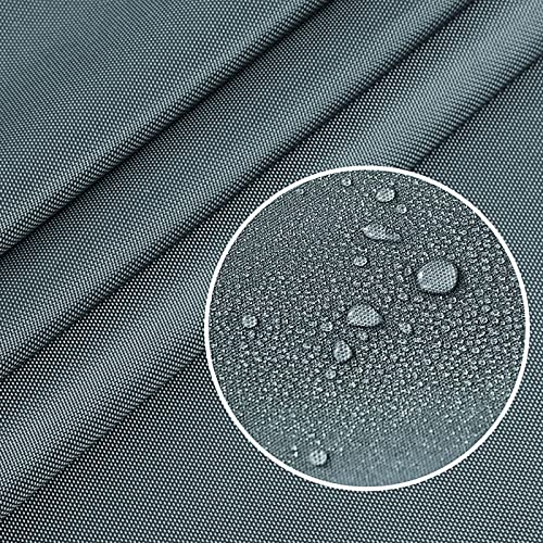 Voile d'ombrage rectangulaire 4x9m imperméable jaune sable pour terrasse