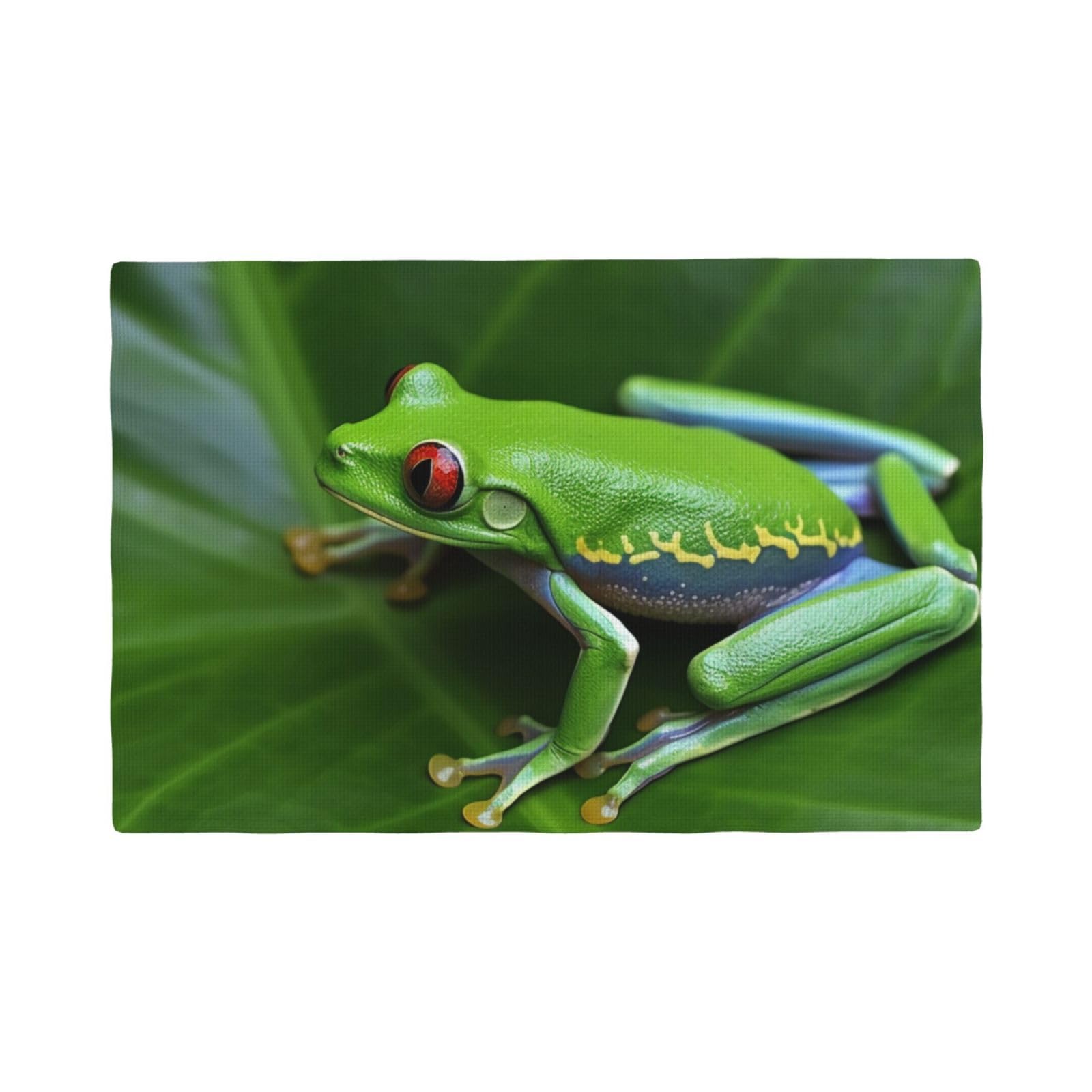 Set de table motif grenouille pour repas de famille et décoration de table de cuisine