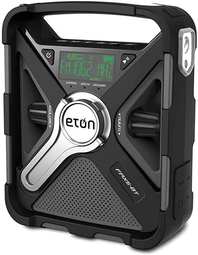 Miniatura 8 de Eton Odyssey Adventure Radio meteorológica NOAA con manivela, radio de emergencia de todas las bandas, tormenta de onda corta AM/FM, Bluetooth,