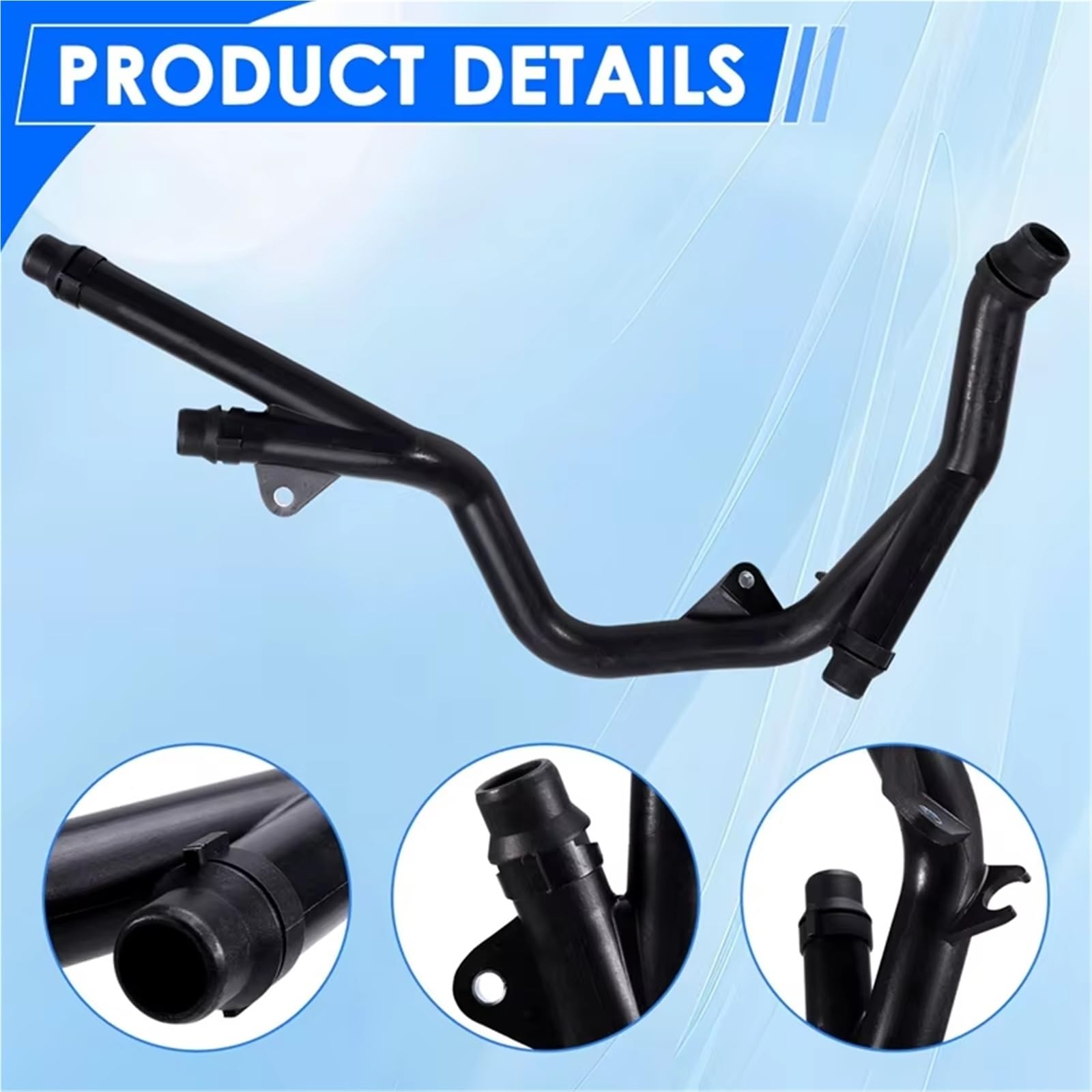 Durite De Radiateur Compatible Avec BMW Pour E38 E39 E46 1 Pièce De Rechange Pour Tuyau D'eau Refroidissement Et Retour Radiateur OEM : 11532247681