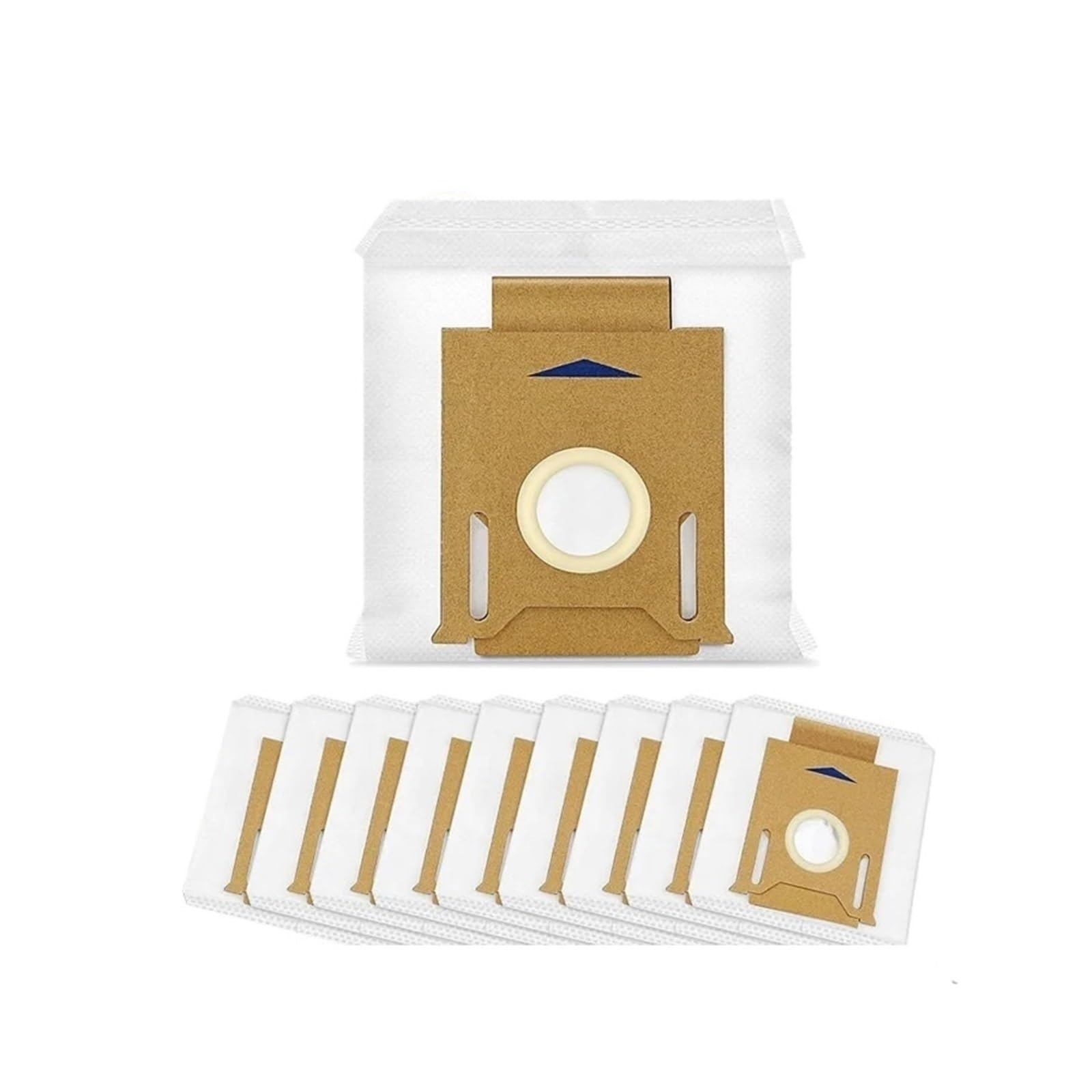 JWDHXCMSL Dust Bags, Robot Vacuum Cleaner Replacement Parts, Compatible With Ecovacs, Deebot, OZMO T9, T9+, T9 Plus, T8, T8+, T8 AIVI, N8 AIVI+, N9, N10, N8 Pro Plus(10PCS)