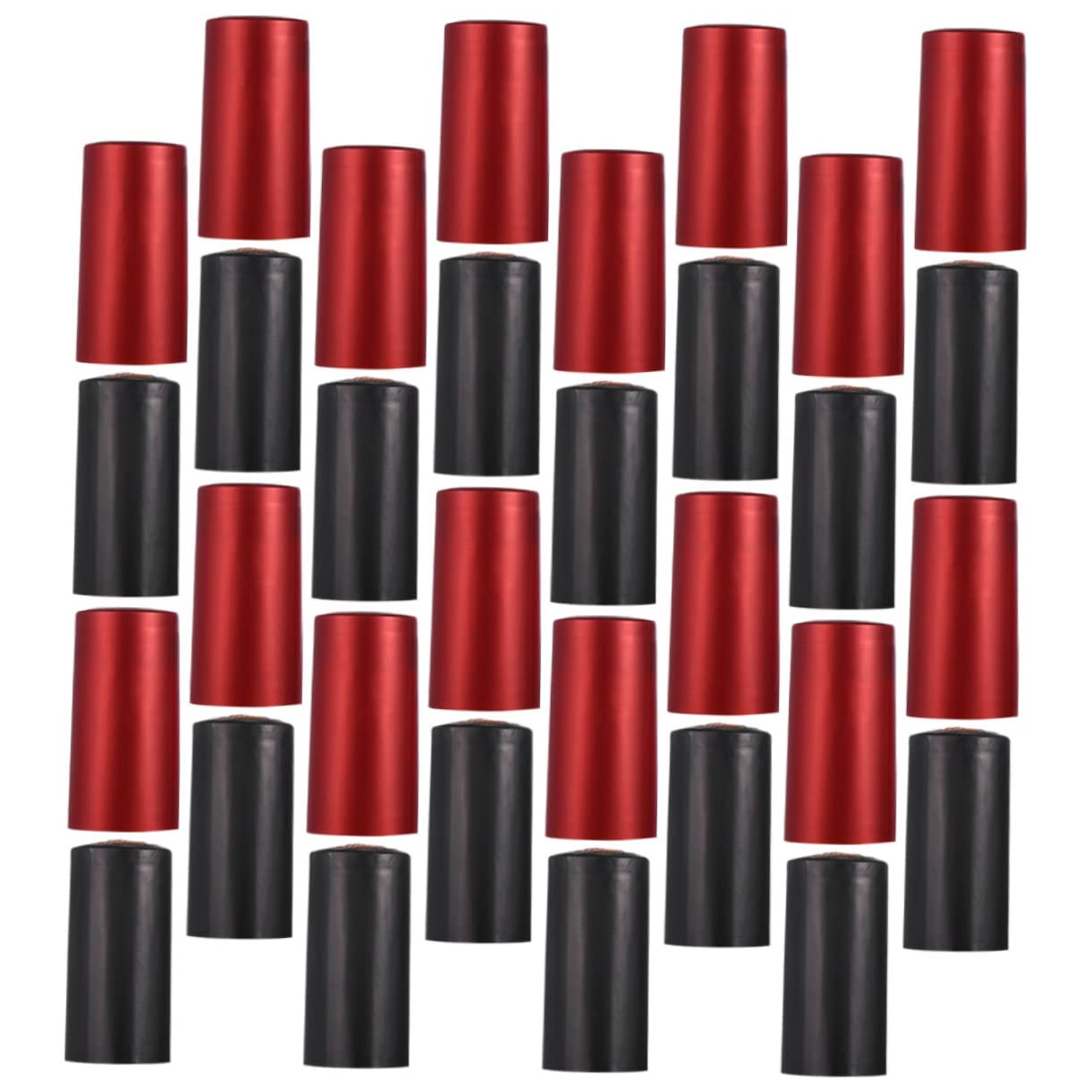 Cabilock Seal Wine Bottles Heat Shrink Caps 100pcs Cork Lids Bottle Emptying Caps Heat Shrink Sealing