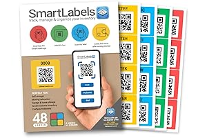 QR Code Smart Labels | Color Coded Scannable Stickers
