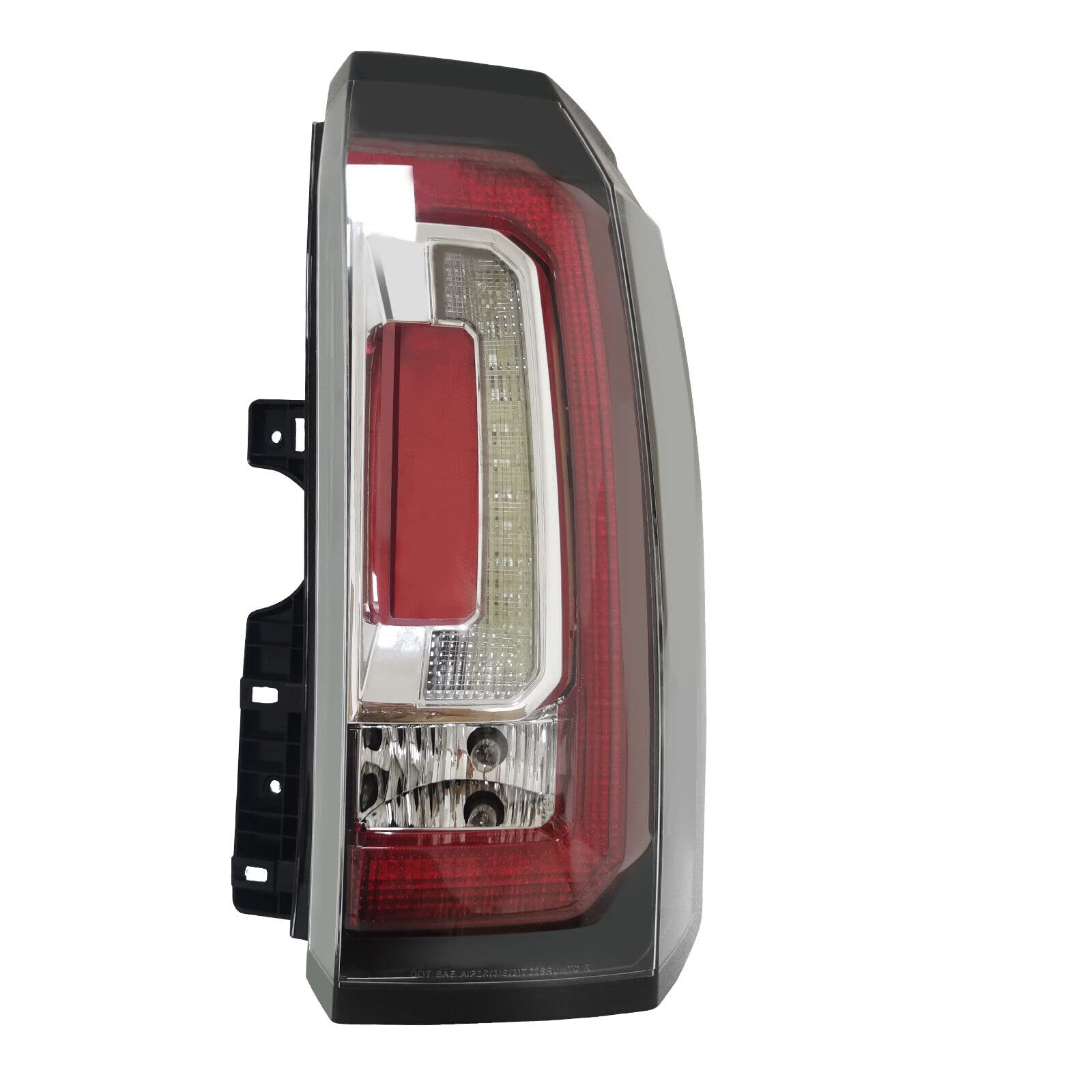 BOORANIL Tail Light Assembly Passenger Side - LED Type Right Barke Lamp Compatible with 2015-2020 GMC Yukon/Yukon XL Repalce# 84536243