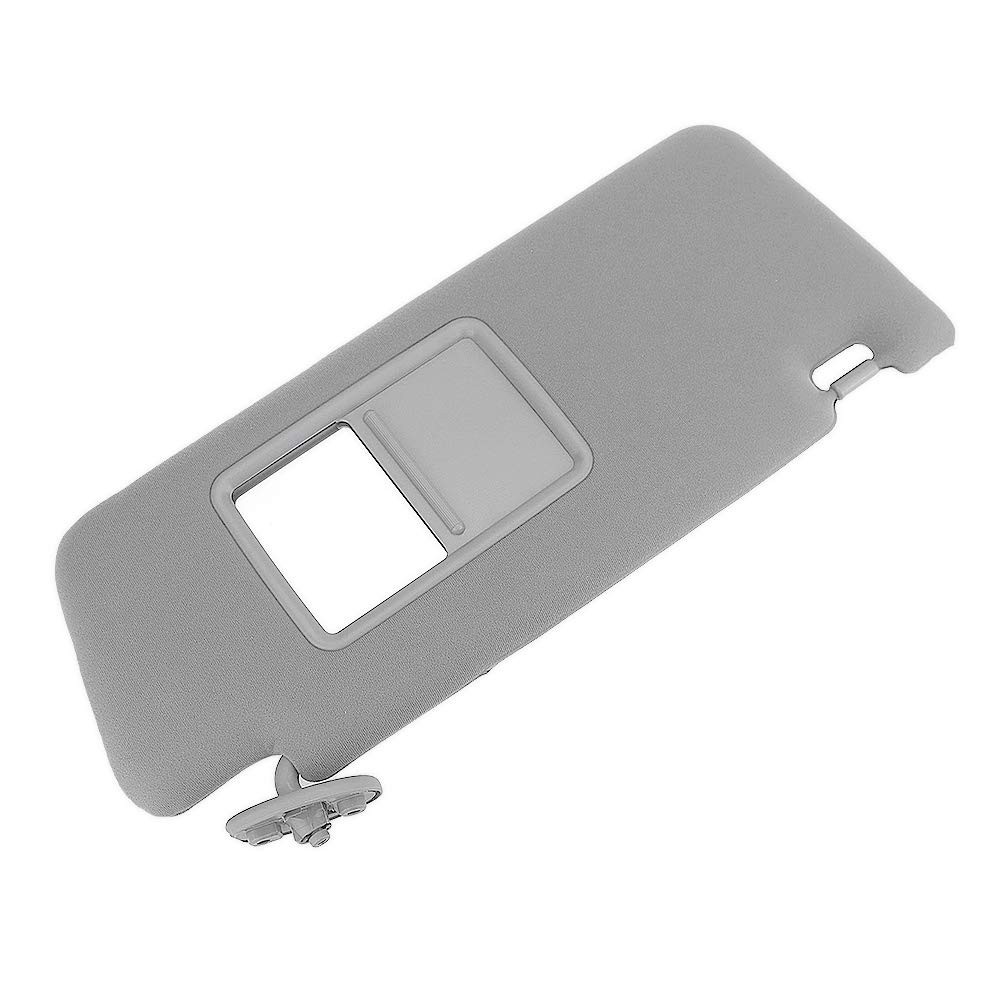 IDENUONA Sun Visor Set For Toyota Tacoma 2005-2012 – Gray, Extendable, Mirror, No Light