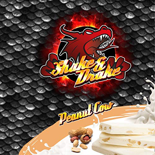 Riccardo DIY Longfill e-Liquid Shake and Drake, Peanut Cow, 70% VG/30% PG, zum Mischen mit Base Liquid für e-Zigarette… – Bild 4