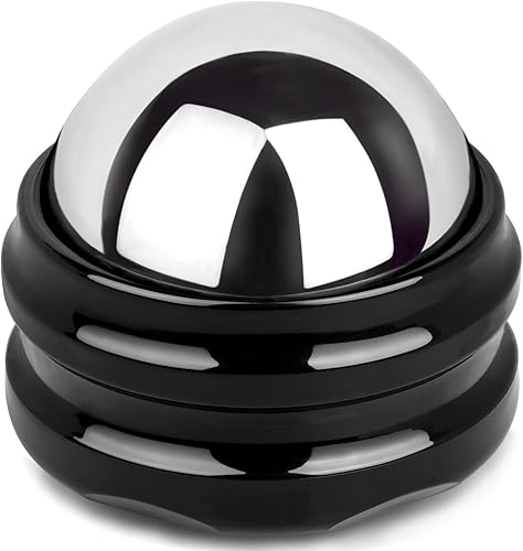 Bola de rodillo de masaje de acero inoxidable Terapia de hielo para alivio del dolor muscular, dolores musculares y alivio de tensión, terapia de
