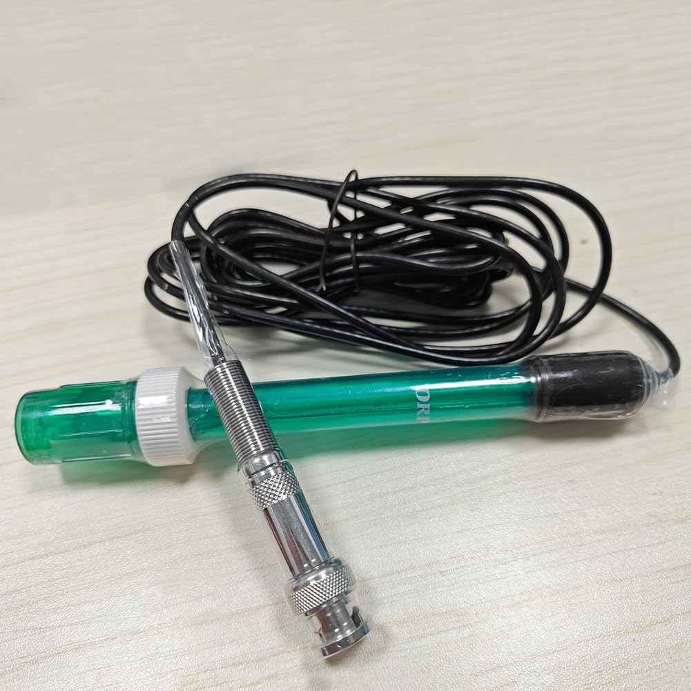 SweetSerenade ORP Redox Électrode BNC Type Connecteur Sonde de Remplacement Câble de 300 cm pour Testeur Mètre Équipement D'Aquarium Testeur D'Eau