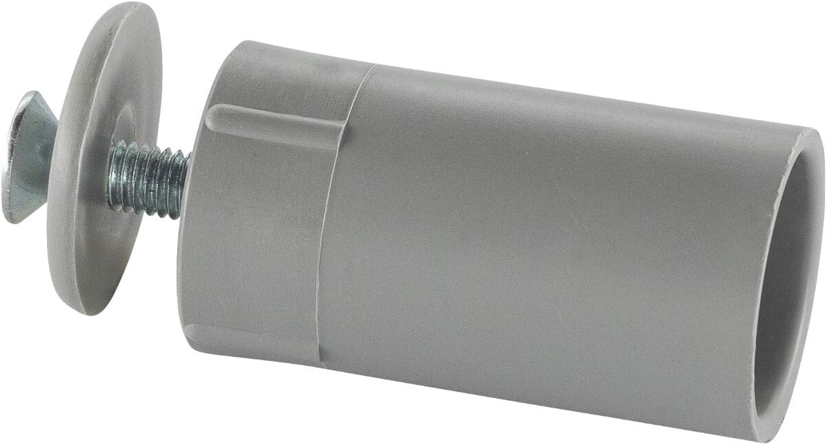 Schellenberg Stopper Pack of 2 Plugs, Grey, 52002, Gray - Image 3