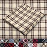 Pico Textiles 2 Yards Bolt Tan and Brown Tartan Plaid Flannel Fabric - 60' Wide - 100% Cotton - Sold by The Yard - for Shirts, Scarves, Pajamas & Receiving Blankets