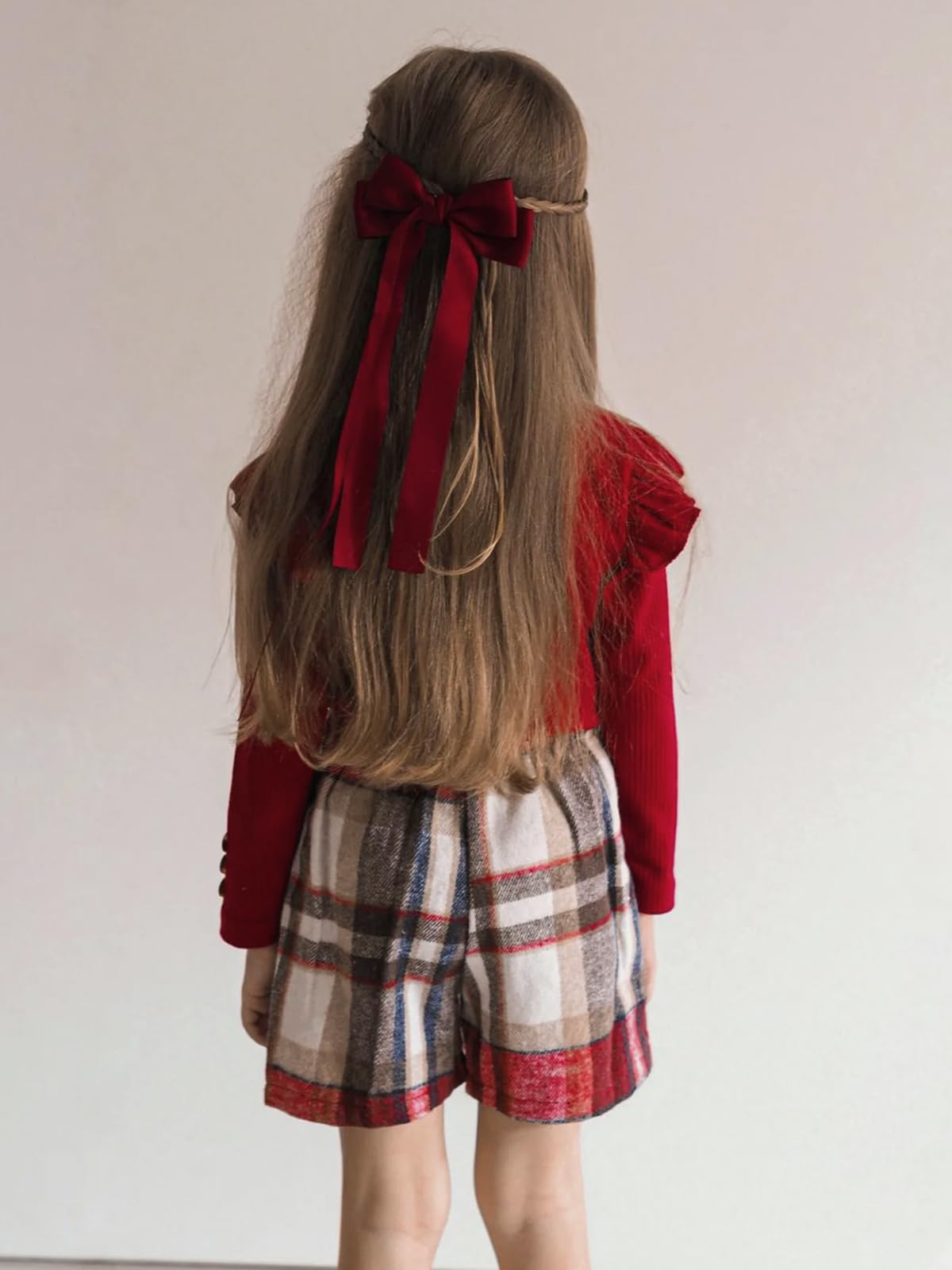 Miipat Completini Bambina Set di Vestiti Autunno Inverno Bambini Ragazze Abiti Maniche Lunghe Pullover con Mini Gonne Set di Abbigliamento Abiti per Ragazze