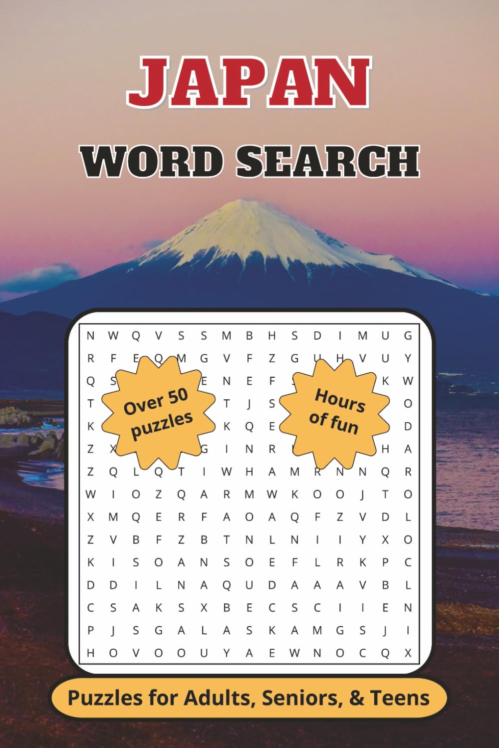 Japan Word Search Puzzle Book: Word searches with easy to read print about Japan, Tokyo, its culture and more │ 6x9 inches, 110 pages │ 50+ puzzles … ... and free times (JC Northern Publishing)