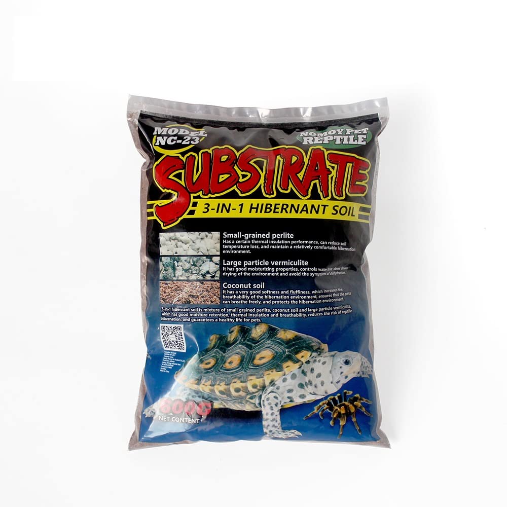 B&K Naturalistic Terrarium Nomoy 3in1 Hibernant Soil High Quality Vermiculite 600g