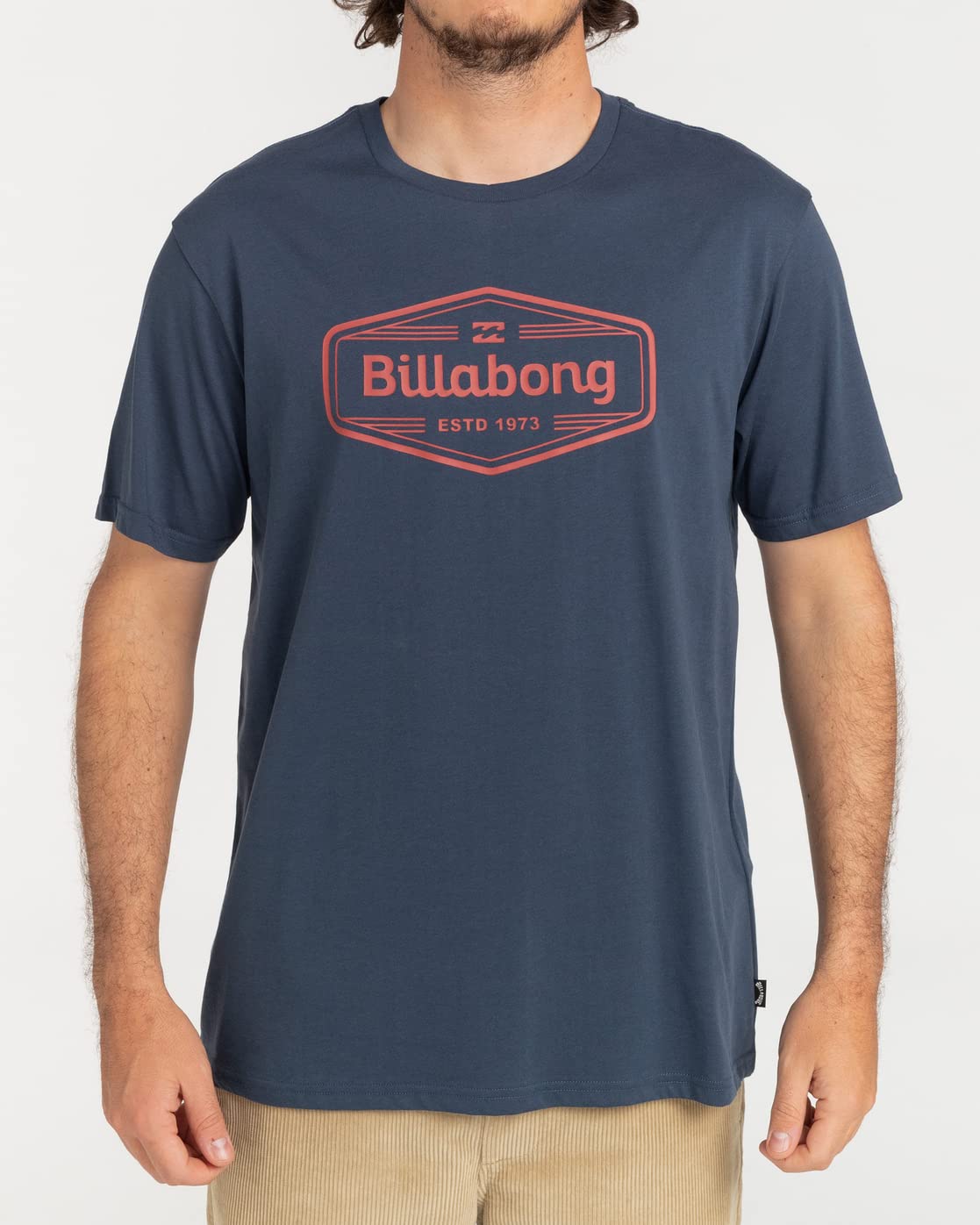BILLABONG Trademark - Short Sleeve T-Shirt - Men - Blue