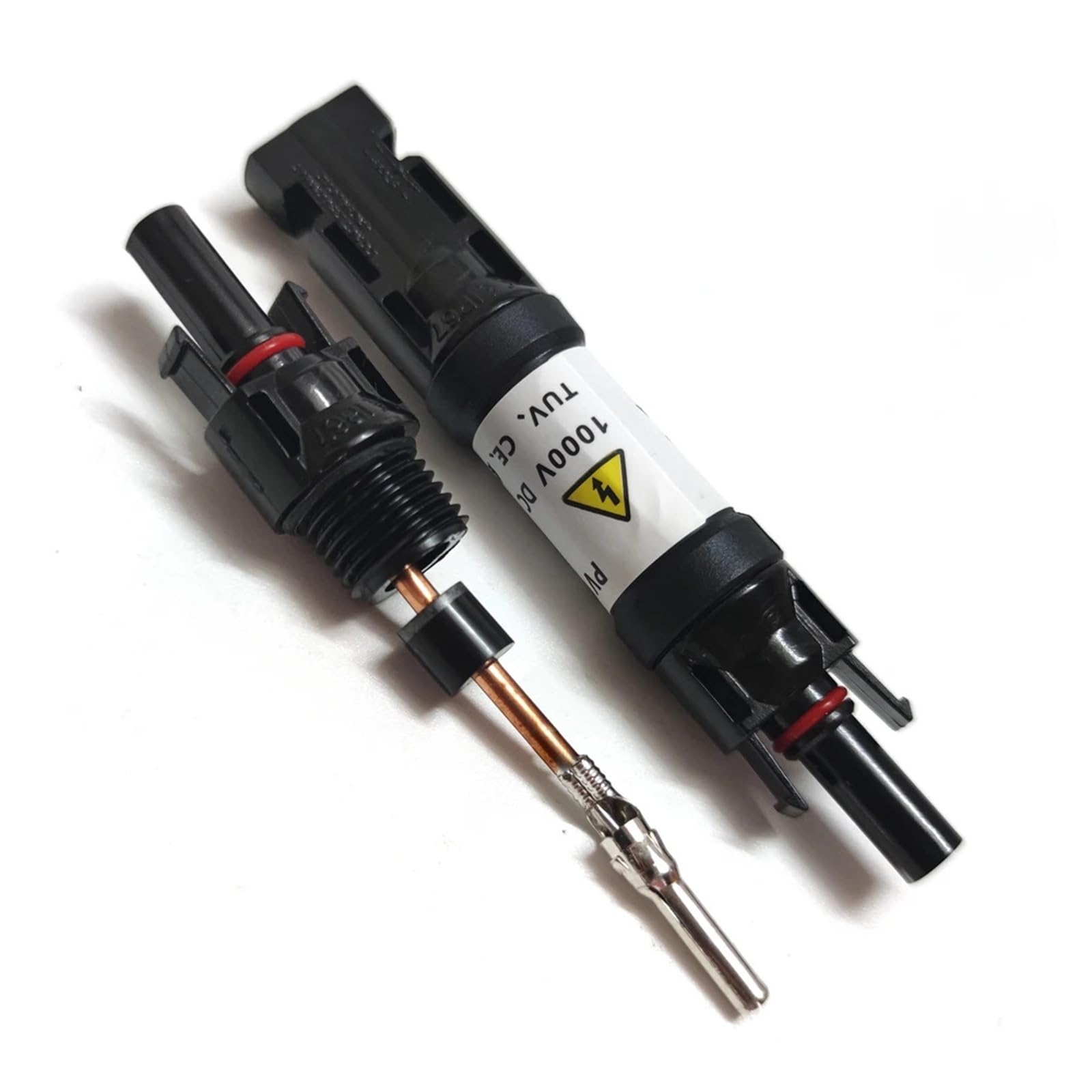 solar stecker 5PCS 1000VDC Stecker PV Stecker Kabel 10A 15A 20A 30A Blockieren Diode Teile Ersatz Solar Panel(30A Diode Connector)