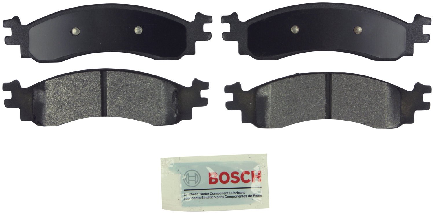 Bosch BE1324H Blue Disc Brake Pad Set with Hardware - FRONT — view 205