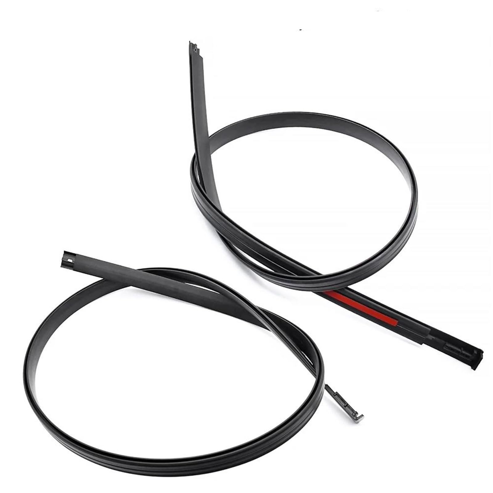 Noheeu One Color Roof Molding Drip Weatherstrip Moulding Trim Seal For Tundra For Crewmax 2008-2021 75552-0C060 Not For Double Cab