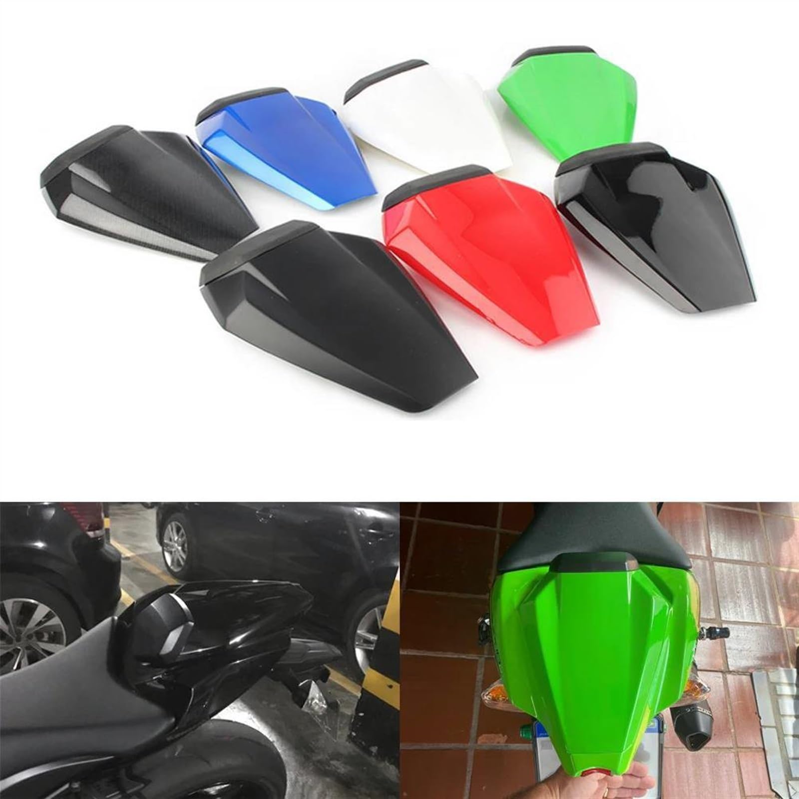 Motorcycle Pillion Rear Fairing Seat Cowl Cover For 2016 2017 2018